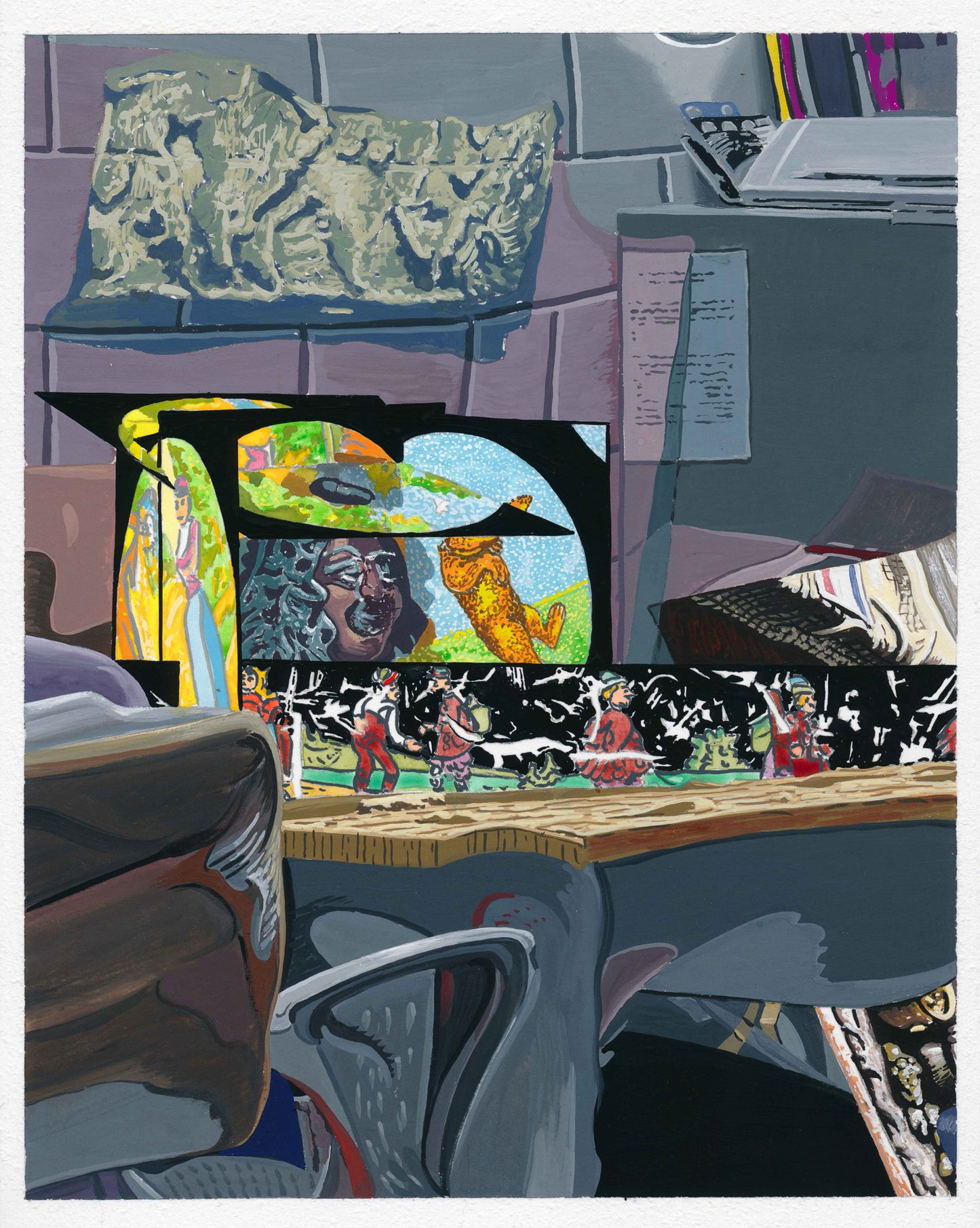 Study for Gates of Steel